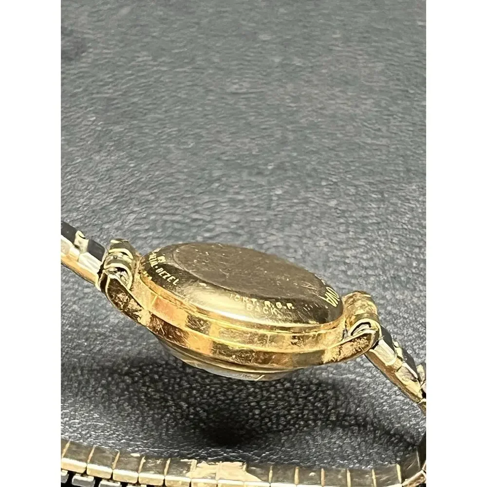 Vintage Bulova Accutron 10k RGP Case Back 247, Untested.